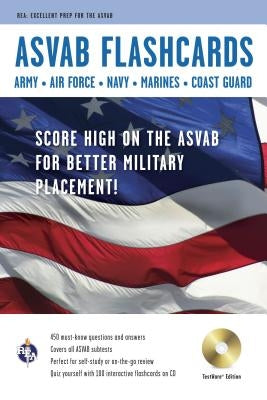 ASVAB Flashcard Book by Editors of Rea