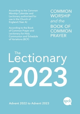 Common Worship Lectionary 2023 by