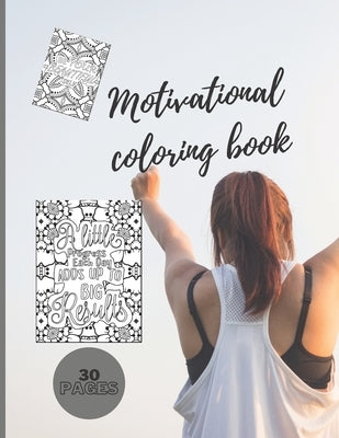 Motivational Coloring Book For adults: Never Give Up by Skupień, Jakub