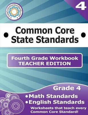 Fourth Grade Common Core Workbook - Teacher Edition by Have Fun Teaching