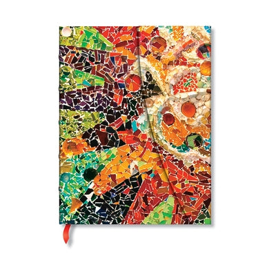 Gaudi's Sun Ultra Hardcover Address Book, 144pg, 120gsm, Antoni Gaudi Collection by Paperblanks (Gaudi's Mosaics) by Paperblanks