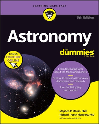 Astronomy for Dummies, (+ Chapter Quizzes Online) by Maran, Stephen P.