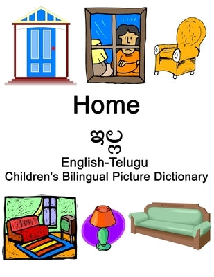 English-Telugu Home / ఇల్ల Children's Bilingual Picture Dictionary by Carlson, Richard
