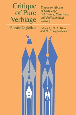 Critique of Pure Verbiage by Englefield, Ronald