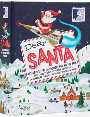 Dear Santa: Letter-Writing and Holiday Fun Kit for Kids by Woodard, Brad