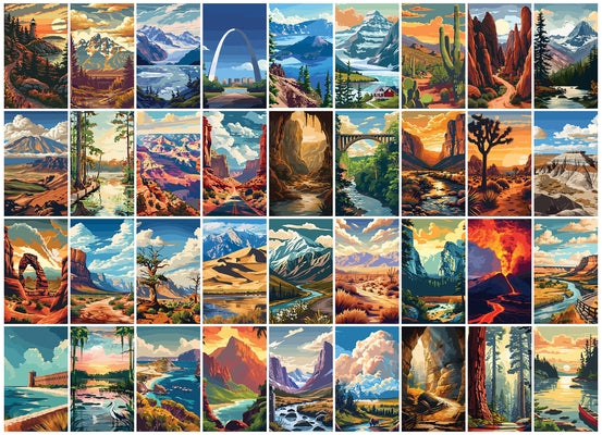 Love Our National Parks 1000-Piece Puzzle by Willow Creek Press