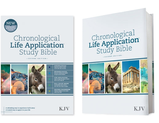 KJV Chronological Life Application Study Bible, Second Edition (Hardcover) by Tyndale