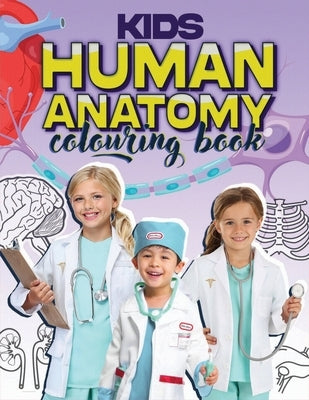 Kids Human Anatomy Colouring Book by Drake, Maze