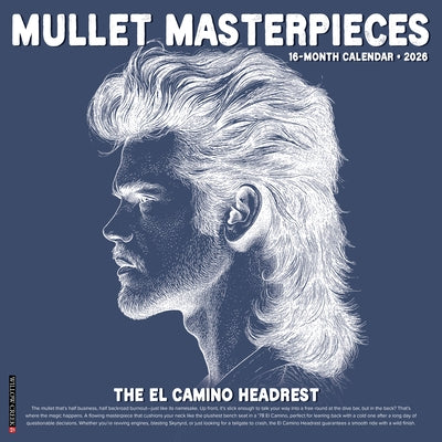 Mullet Masterpieces 12 X 12 Wall Calendar by Willow Creek Press