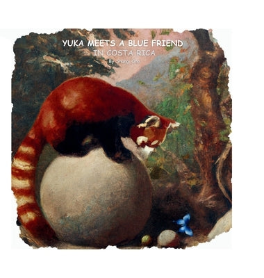 Yuka meets a blue friend in Costa Rica by Ono, Shungi