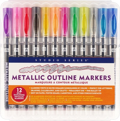 Studio Series Metallic Outline Markers by