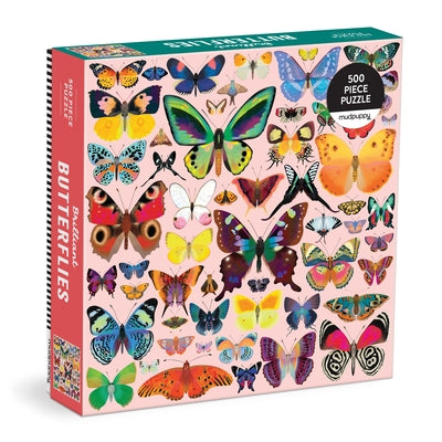 Brilliant Butterflies 500 Piece Family Puzzle by Mudpuppy