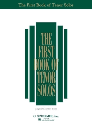 The First Book of Tenor Solos by Hal Leonard Corp