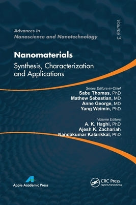 Nanomaterials: Synthesis, Characterization, and Applications by Haghi, A. K.