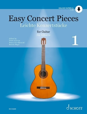 Easy Concert Pieces Guitar, Volume 1 Book with Online Audio by