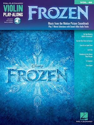 Frozen Violin Play-Along Volume 48 Book/Online Audio by Lopez, Robert