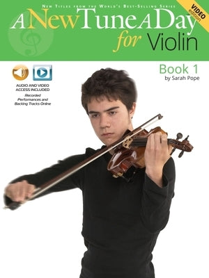 A New Tune a Day - Violin, Book 1 (Book/Online Media) by Pope, Sarah