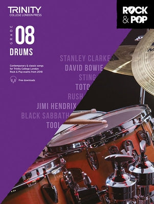 Trinity Rock & Pop 2018 Drums: Grade 8 by