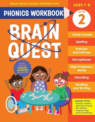Brain Quest Phonics Workbook: Grade 2 by Workman Publishing