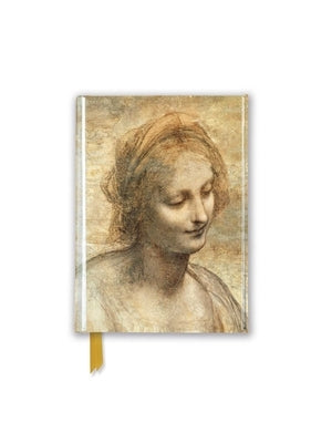 Leonardo Da Vinci: Detail of the Head of the Virgin (Foiled Pocket Journal) by Flame Tree Studio