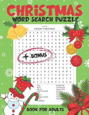 Christmas Word Search Puzzle Book for Adults: Holiday Fun for Adults and Teens by World, Colorful