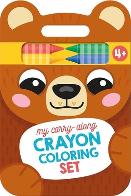 My Carry-Along Crayon Coloring Set: Bear & Friends (Ages 4+) by Yoyo Books