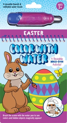 Color with Water - Easter (Includes Mess Free Water Pen) by