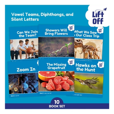 Phonic Books Lift Off Readers Vowel Teams, Diphthongs, and Silent Letters by Phonic Books