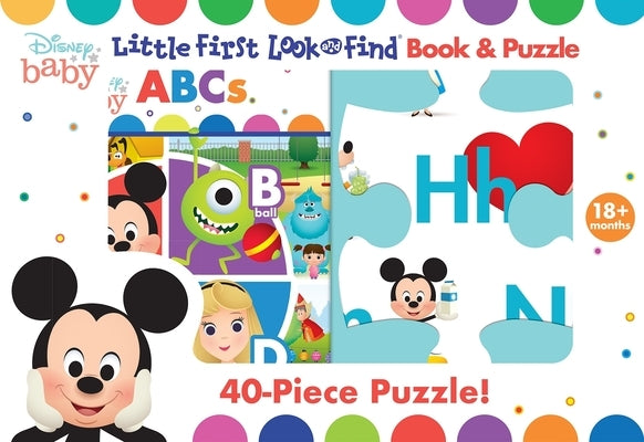 Disney Baby: Little First Look and Find Book & Puzzle by Pi Kids