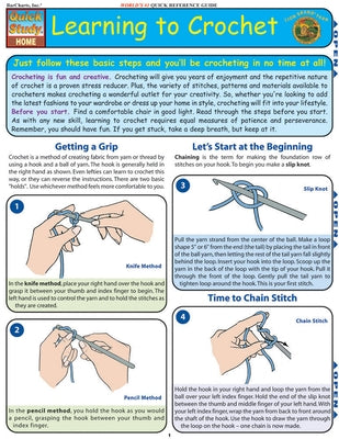 Learning to Crochet by Lion Brand Yarn Company