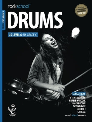 Rockschool Drums Grade 6 2018+ Book/Online Audio: Book/Online Audio by