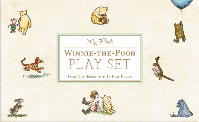 Winnie-The-Pooh Fold-Out Play Set (Includes 18 Durable Character Pieces for Endless Fun) by