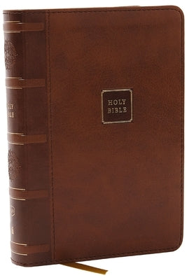 KJV Holy Bible, Compact Reference Bible, Leathersoft, Brown, 43,000 Cross-References, Red Letter, Comfort Print: Holy Bible, King James Version by Thomas Nelson