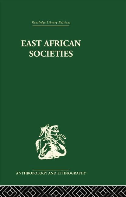 East African Societies by Shorter, Aylward