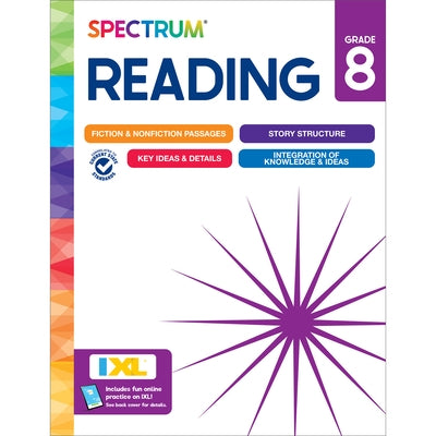 Spectrum Reading Workbook, Grade 8 by Spectrum
