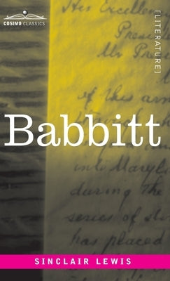 Babbitt by Lewis, Sinclair