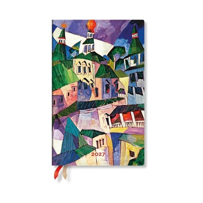 2027 St. Petersburg Maxi Horizontal Softcover 12-Month Weekly Planner, 176pg, 100gsm by Paperblanks (Lentulov's Cityscapes) by Paperblanks