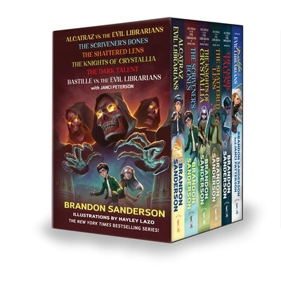 Alcatraz Versus the Evil Librarians Tpb Boxed Set: Books 1-6 by Sanderson, Brandon