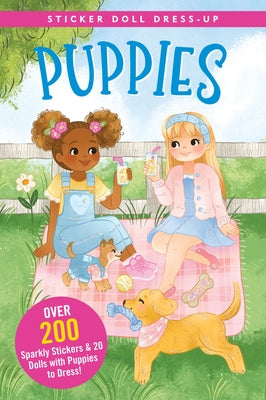 Puppies Sticker Doll Dress-Up Book by