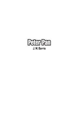 Peter Pan by Barrie, J. M.