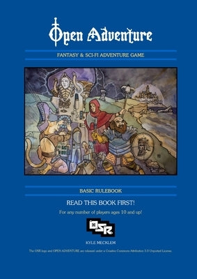 Open Adventure Basic Rulebook (Paperback) by Mecklem, Kyle