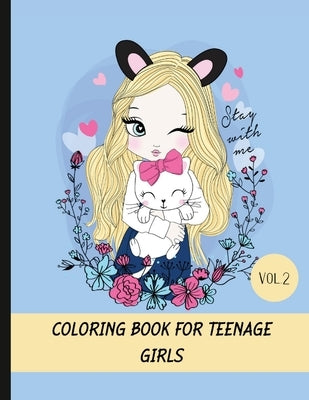 Coloring book for teenage girls by Banaś, Dagna