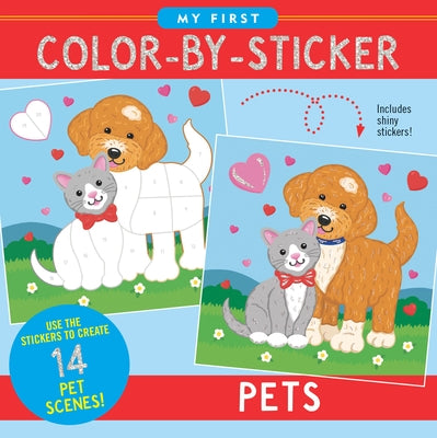 My First Color-By-Sticker Book- Pets by