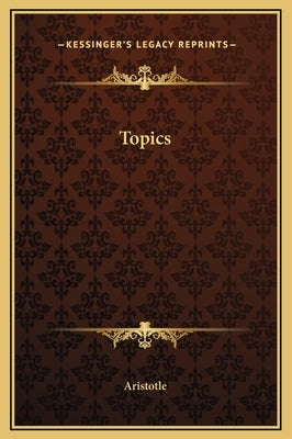 Topics by Aristotle