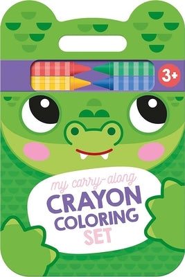 My Carry-Along Crayon Coloring Set: Crocodile & Friends (Ages 3+) by Yoyo Books