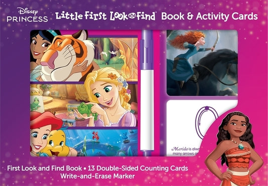 Disney Princess: Little First Look and Find Book and Activity Cards by The Disney Storybook Art Team