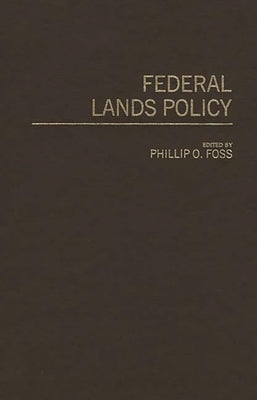 Federal Lands Policy by Unknown