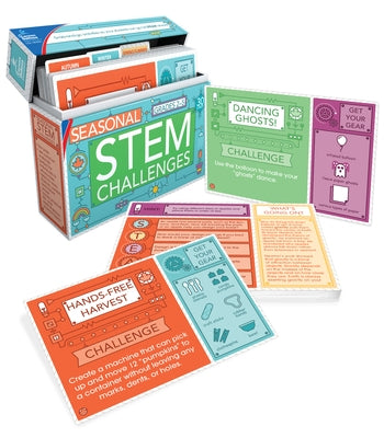 Seasonal Stem Challenges Learning Cards by Carson Dellosa Education