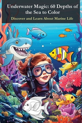 Underwater Magic - 60 Depths of the Sea to Color: Discover and Learn About Marine Life by Levy, Tom