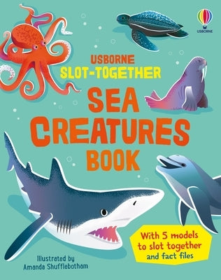 Slot-Together Sea Creatures Book by Wheatley, Abigail